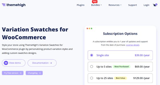 Product Variation Swatches for WooCommerce Pro