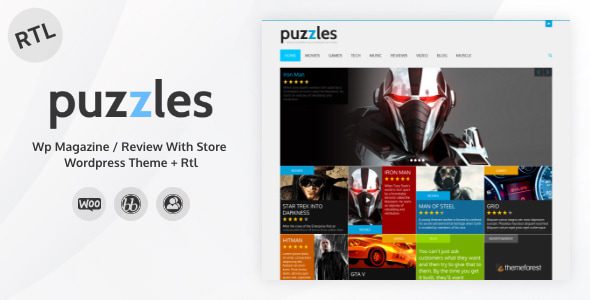 Puzzles | WP Magazine / Review with Store WordPress Theme
