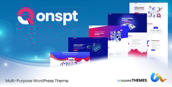 Qonspt – Isometric MultiPurpose WordPress Theme 1.0.3