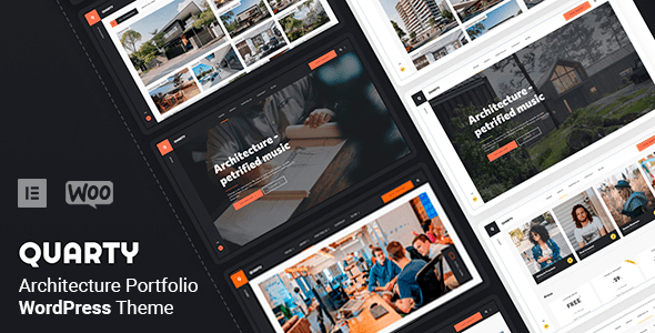 Quarty – Architecture and Interior Design WordPress Theme