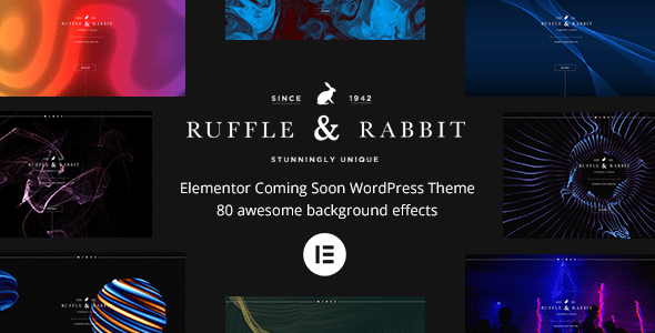 Rabbit – Exclusive Coming Soon WordPress Theme