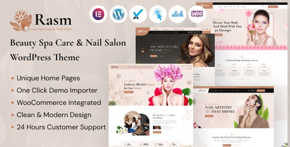 Rasm – Beauty Spa Care and Nail Salon WordPress Theme