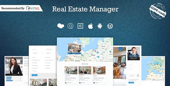Real Estate Manager Pro – WordPress Plugin