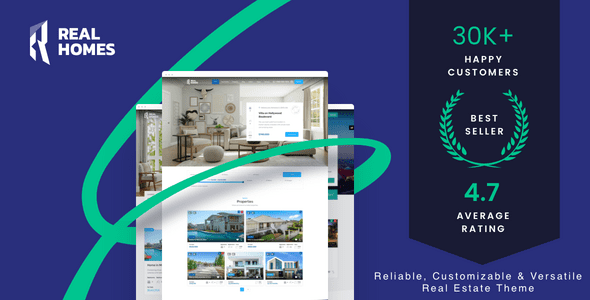 RealHomes – Estate Sale and Rental WordPress Theme