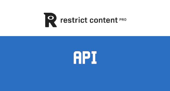 Restrict Content Pro REST API Extension