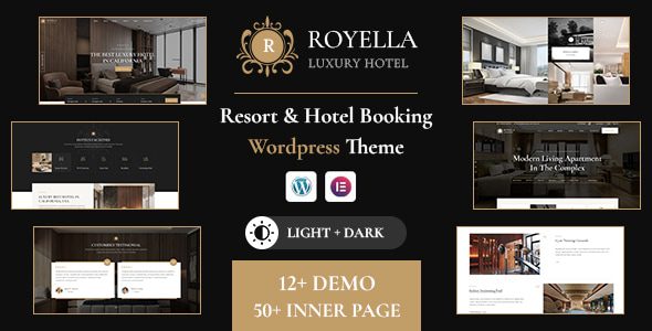Royella – Resort and Hotel Booking Multi-Purpose WordPress Theme