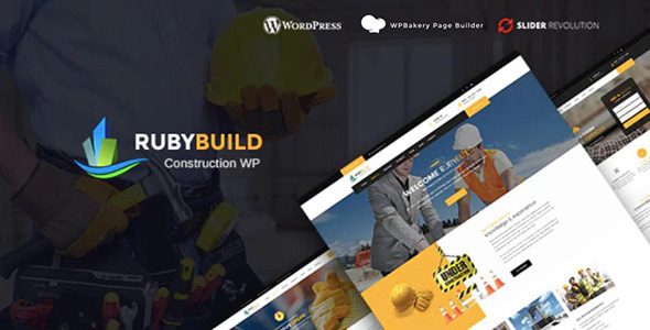RubyBuild – Building and Construction WordPress Theme