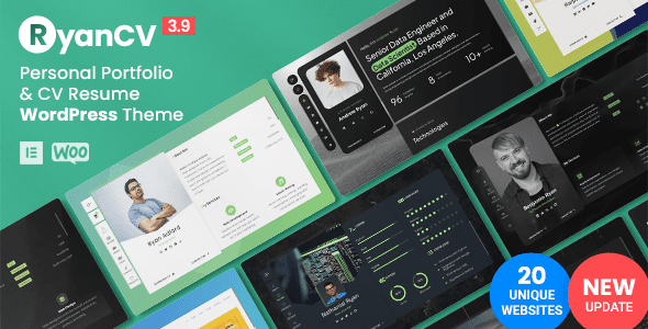 RyanCV – Best CV Resume WordPress