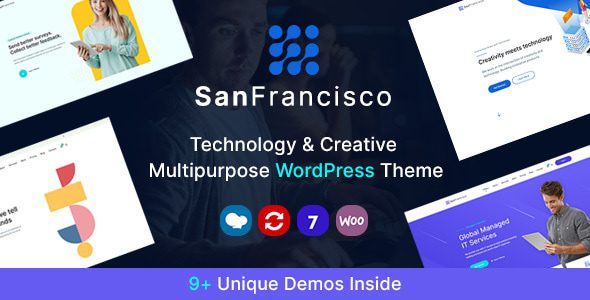 San Francisco – IT Technology and Creative WordPress Theme