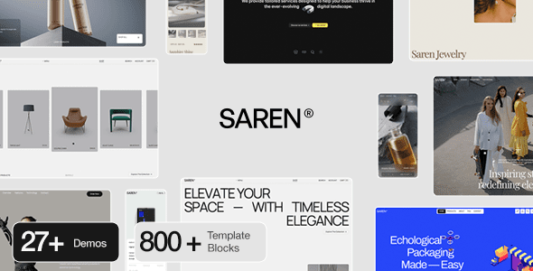 Saren – Multi-Concept WooCommerce WordPress Theme