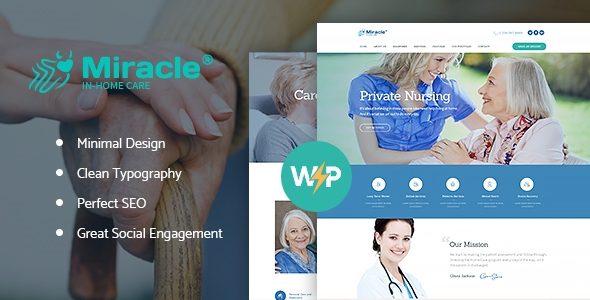 Saveo | In-home Care and Private Nursing Agency WordPress Theme
