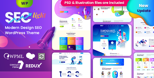 Seclight – Seo and Digital Marketing WordPress Theme