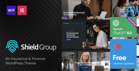 ShieldGroup | An Insurance and Finance WordPress Theme