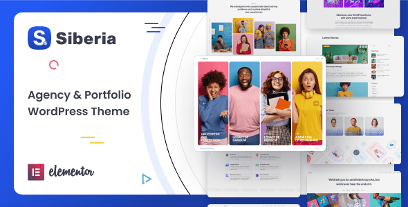 Siberia – Portfolio WordPress Theme