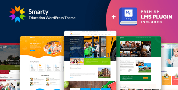 Smarty – School Kindergarten WordPress Theme