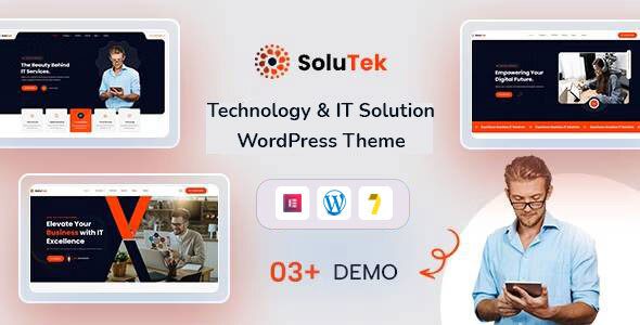 Solutek – Technology and IT Services WordPress Theme