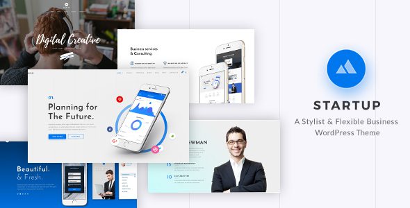 StartUp Responsive Multi-Purpose WordPress Theme