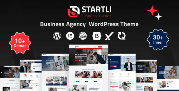 Startli – Elementor Business Consulting WordPress Theme
