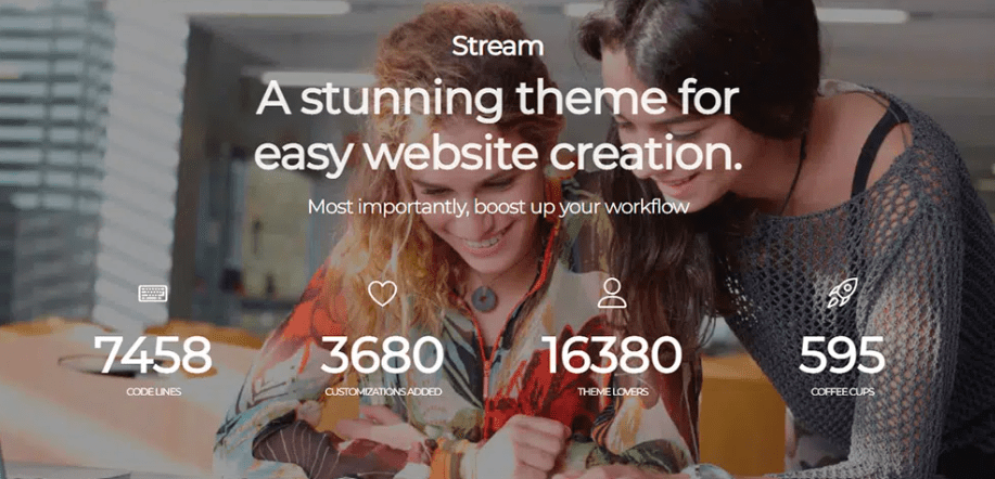 Stream WordPress Theme