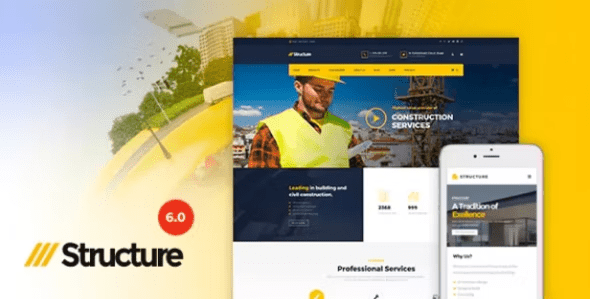 Structure – Construction WordPress Theme