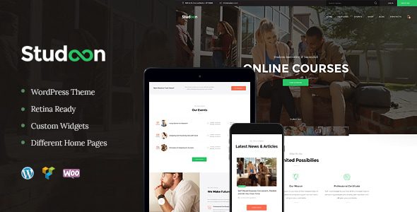 Studeon | Education Center and Training Courses WordPress Theme