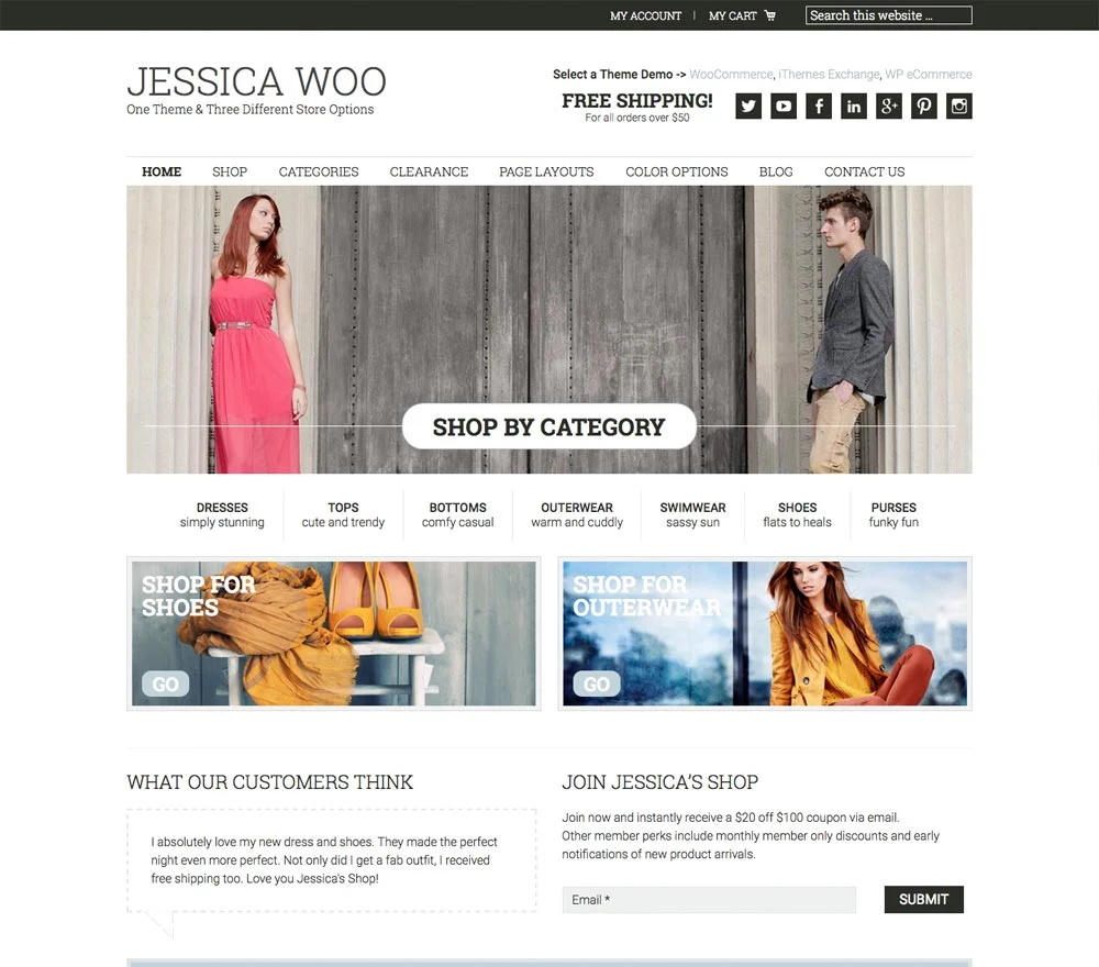 Studiopress Jessica WordPress Theme