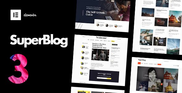 SuperBlog – Powerful Blog and Magazine Theme