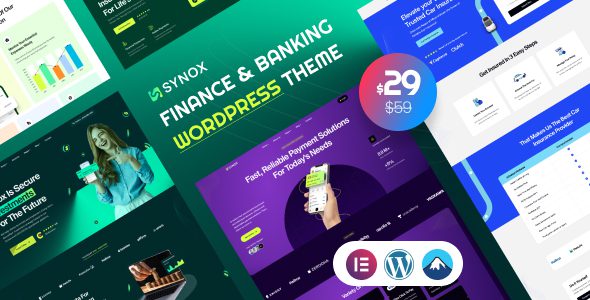 Synox – Finance and Banking WordPress Theme