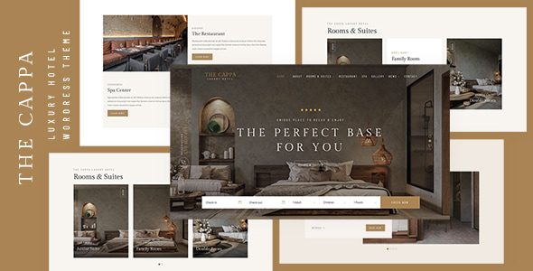 THE CAPPA – Luxury Hotel WordPress Theme