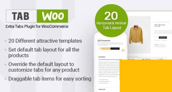TabWoo – Custom Product Tabs for WooCommerce