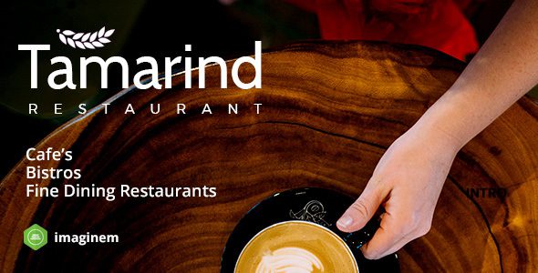 Tamarind – Restaurant Theme for WordPress