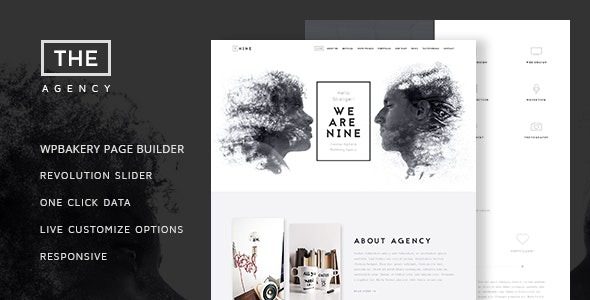 The Agency – Creative One Page Agency Theme