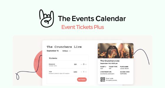 The Events Calendar Event Tickets Plus