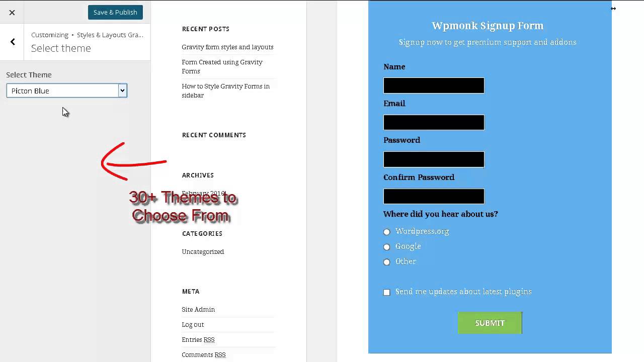 Theme Pack For Gravity Forms
