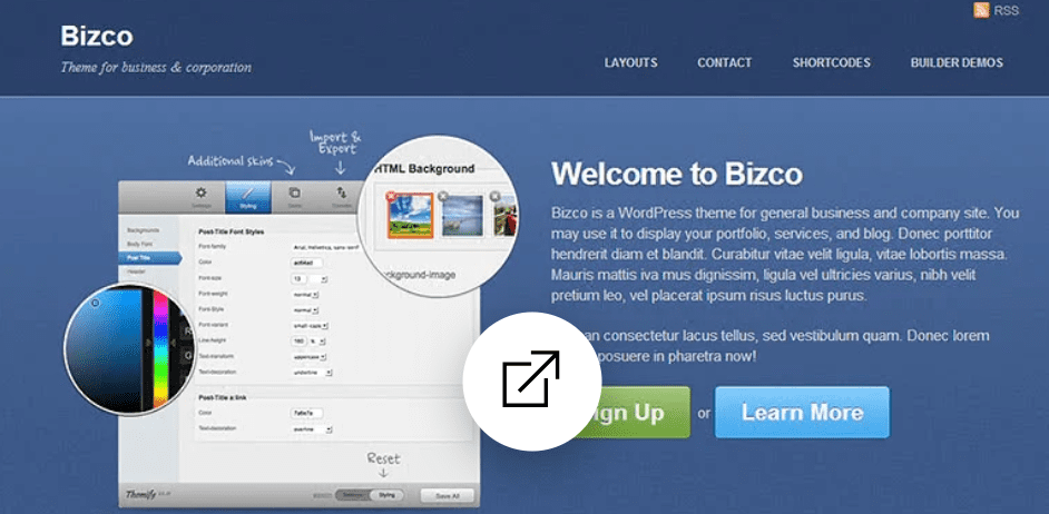 Themify Bizco WordPress Theme