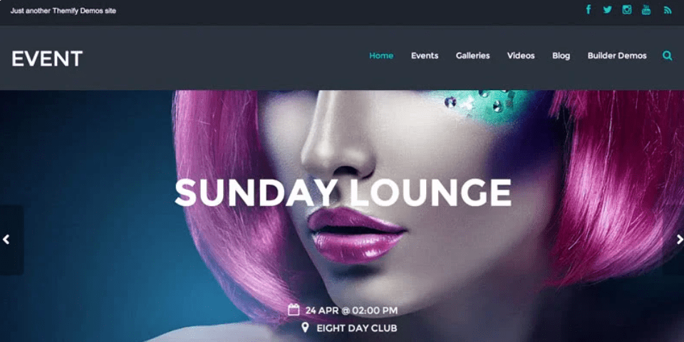Themify Event WordPress Theme
