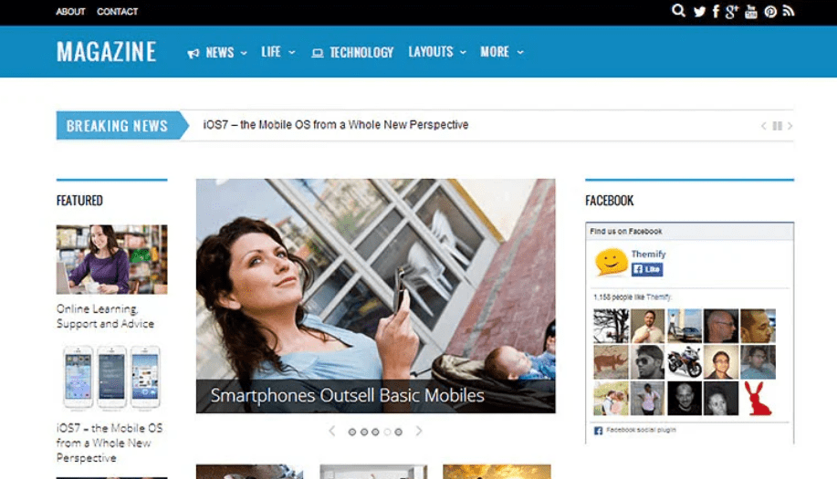 Themify Magazine WordPress Theme