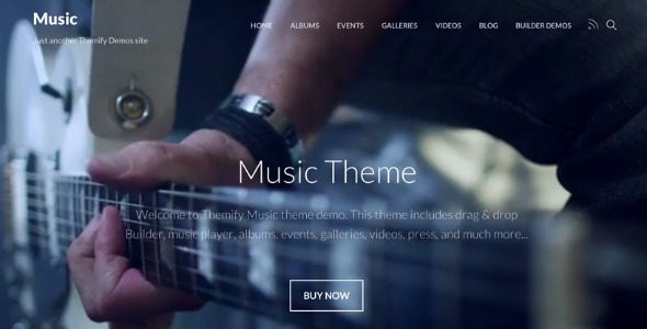 Music WordPress Theme