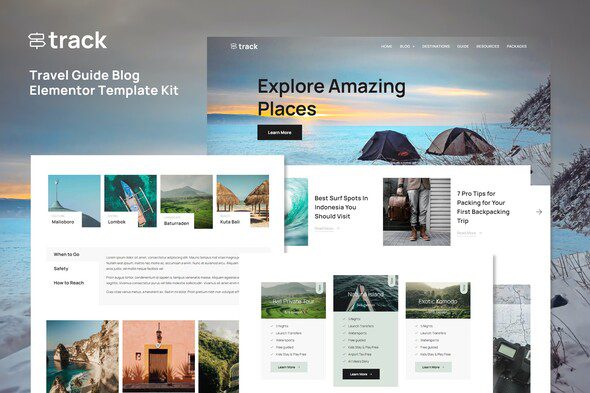Track – Travel Guide Blog Elementor Kit