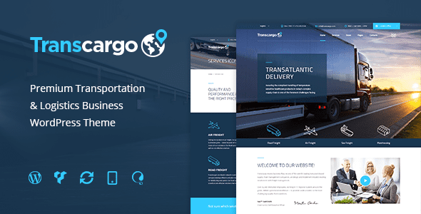Transcargo – Transportation WordPress Theme