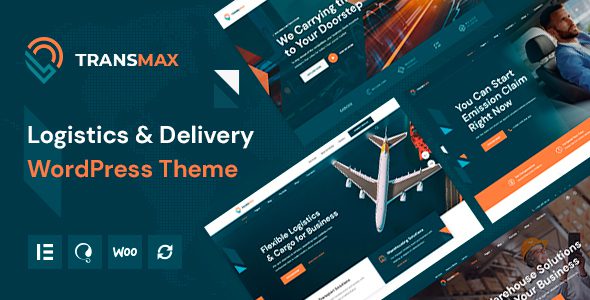 Transmax – Logistics and Delivery Company WordPress Theme