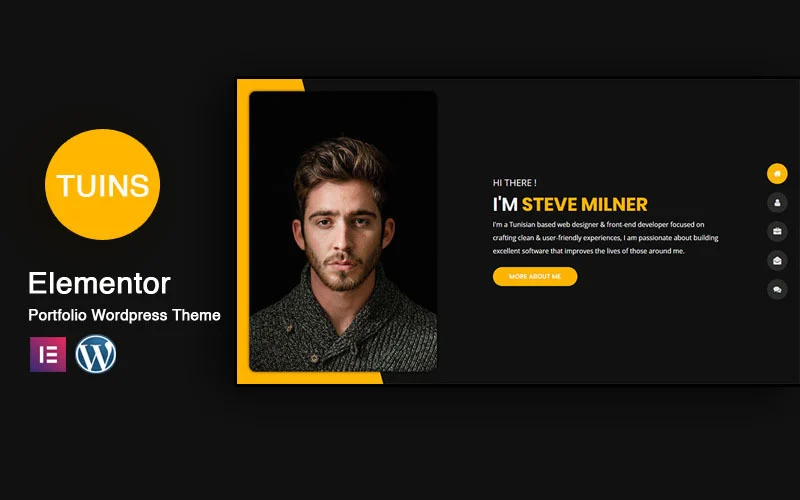 Tunis – Personal Portfolio WordPress Resume Theme
