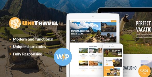 UniTravel | Travel Agency and Tourism Bureau WordPress Theme