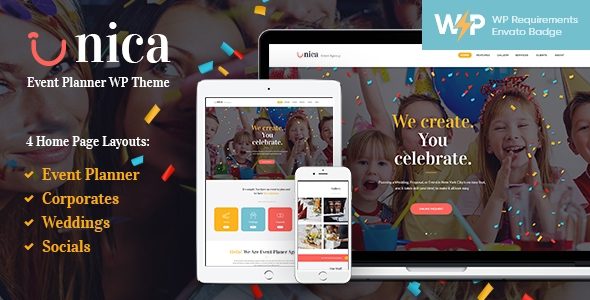 Plan My Day | Wedding / Event Planning Agency WordPress Theme
