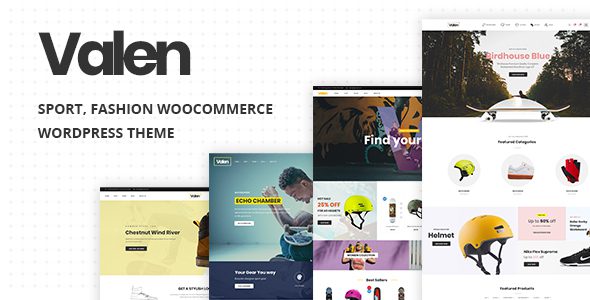 Valen – Sport Fashion WooCommerce WordPress Theme