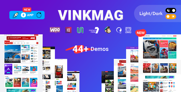 Vinkmag AMP Newspaper Magazine Theme