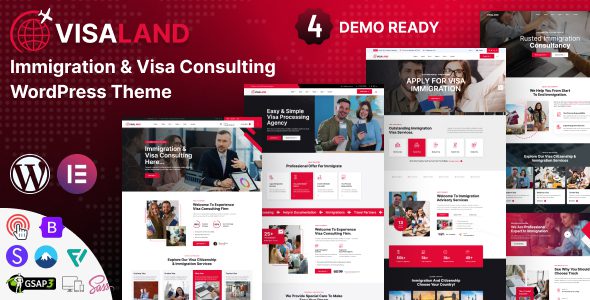 Visaland – Immigration and Visa Consulting WordPress