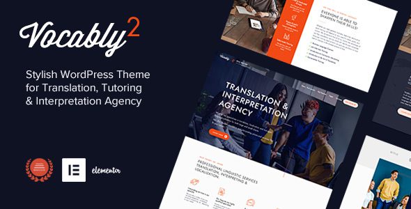 Vocably – Translation and Interpretation Agency WordPress Theme