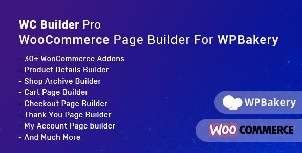 WooCommerce Page Builder for WPBakery