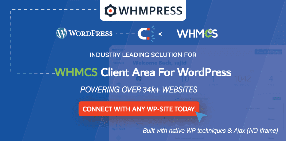 WHMPress WHMCS Client Area for WordPress